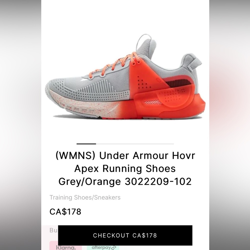 Under Armour HOVR Apex Running Shoes Runners Women